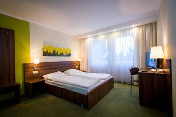 Фото номера Двухместный номер «Комфорт» с 1 кроватью Отель Hotel Europa г. Эльблонг 7
