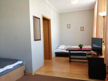 Фото номера Трехместный номер с основными удобствами Отель Hotel Sowa г. Эльблонг 5