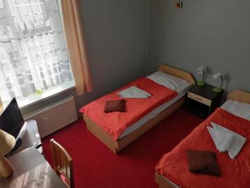 Фото номера Двухместный номер с 1 кроватью или 2 отдельными кроватями Отель Hotel Sowa г. Эльблонг 10