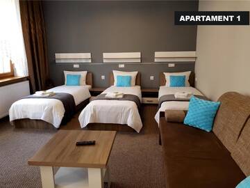 Фото номера Апартаменты-студио 1 Апартаменты Kamienica Grand Starówka г. Эльблонг 3