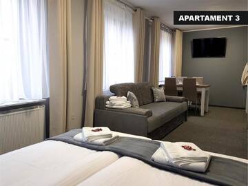 Фото номера Апартаменты-студио 3 Апартаменты Kamienica Grand Starówka г. Эльблонг 2