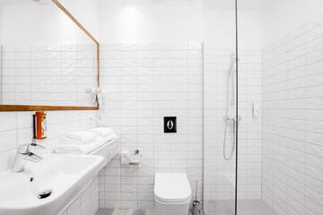 Фото номера Двухместный номер с 1 кроватью Отель Hotel Nowa Holandia г. Эльблонг 3